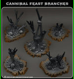 3D Printed Fantastic Plants and Rocks Cannibal Feast Branches 28mm - 32mm D&D Wargaming - Charming Terrain