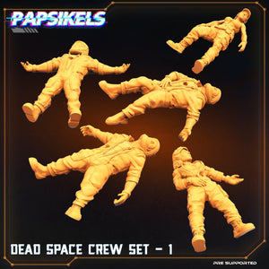 3D Printed Papsikels Cyberpunk Sci-Fi Dead Space Crew Maintenance Set 1 - 28mm 32mm - Charming Terrain