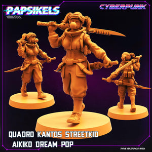 3D Printed Papsikels Cyberpunk Sci-Fi Quadro Kantos Set - 28mm 32mm - Charming Terrain