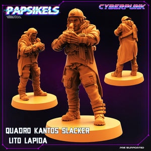 3D Printed Papsikels Cyberpunk Sci-Fi Quadro Kantos Set - 28mm 32mm - Charming Terrain