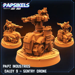 3D Printed Papsikels Cyberpunk Sci-Fi Team Valkyrie Set - 28mm 32mm - Charming Terrain