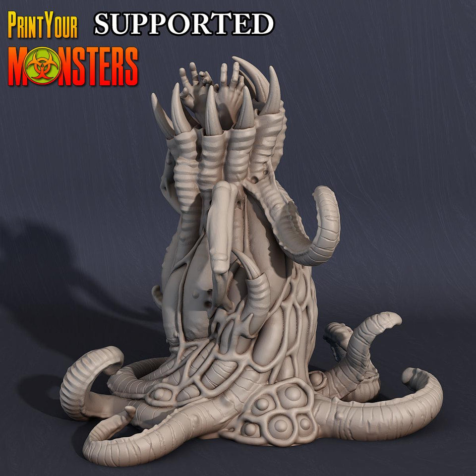 3D Printed Print Your Monsters Chaos Beast Creature Pack Full Set 28mm - 32mm D&D Wargaming - Charming Terrain