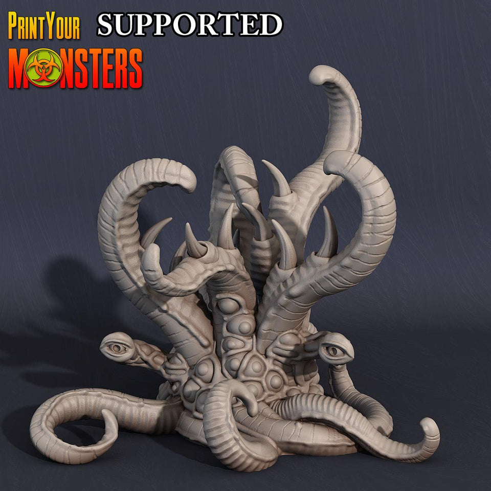 3D Printed Print Your Monsters Chaos Creature Set 28mm - 32mm D&D Wargaming - Charming Terrain