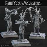 3D Printed Print Your Monsters Dark Elves Full Army Set 28mm - 32mm D&D Wargaming - Charming Terrain