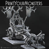 3D Printed Print Your Monsters Dark Elves Full Army Set 28mm - 32mm D&D Wargaming - Charming Terrain