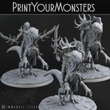 3D Printed Print Your Monsters Dark Elves Full Army Set 28mm - 32mm D&D Wargaming - Charming Terrain