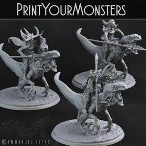 3D Printed Print Your Monsters Dark Elves Full Army Set 28mm - 32mm D&D Wargaming - Charming Terrain