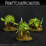 3D Printed Print Your Monsters Dragonfruits Carniflora Jungle Predators 28mm - 32mm D&D Wargaming - Charming Terrain