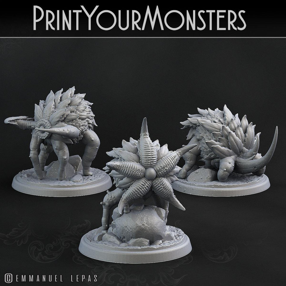 3D Printed Print Your Monsters Dragonfruits Carniflora Jungle Predators 28mm - 32mm D&D Wargaming - Charming Terrain