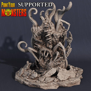 3D Printed Print Your Monsters Giant Chaos Beast Chaos Creature Pack 28mm - 32mm D&D Wargaming - Charming Terrain