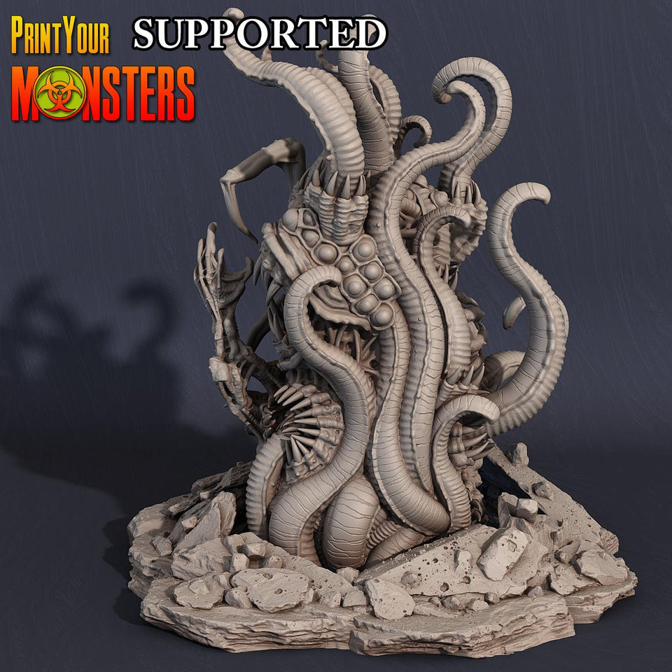 3D Printed Print Your Monsters Giant Chaos Beast Chaos Creature Pack 28mm - 32mm D&D Wargaming - Charming Terrain