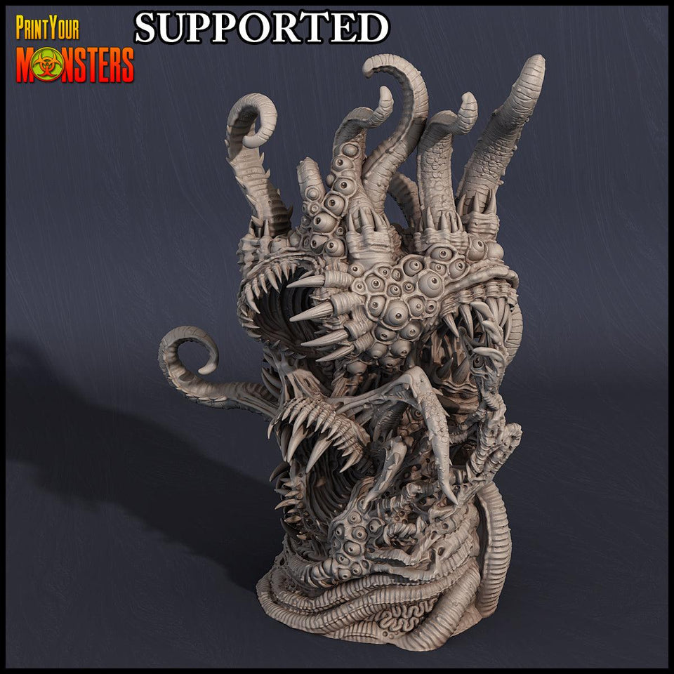 3D Printed Print Your Monsters Giant Chaos Beast Chaos Creature Pack 28mm - 32mm D&D Wargaming - Charming Terrain