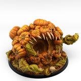 3D Printed Print Your Monsters Gluttonous Awakened Pumpkin 28mm - 32mm D&D Wargaming - Charming Terrain