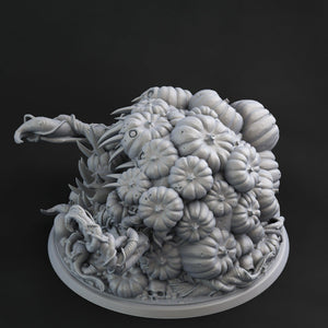 3D Printed Print Your Monsters Gluttonous Awakened Pumpkin 28mm - 32mm D&D Wargaming - Charming Terrain