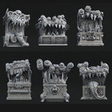 3D Printed Print Your Monsters Mimics Treasure Chests Set 28mm - 32mm D&D Wargaming - Charming Terrain