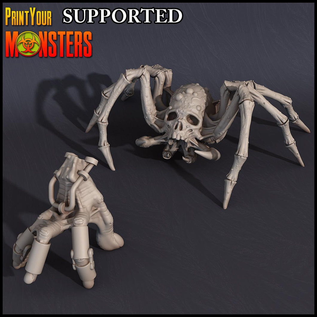 3D Printed Print Your Monsters The Spider Horrifying Laboratory Pack 28mm - 32mm D&D Wargaming - Charming Terrain