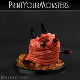 3D Printed Print Your Monsters Tomb Grub Worms Subterranean Terrors 28mm - 32mm D&D Wargaming - Charming Terrain