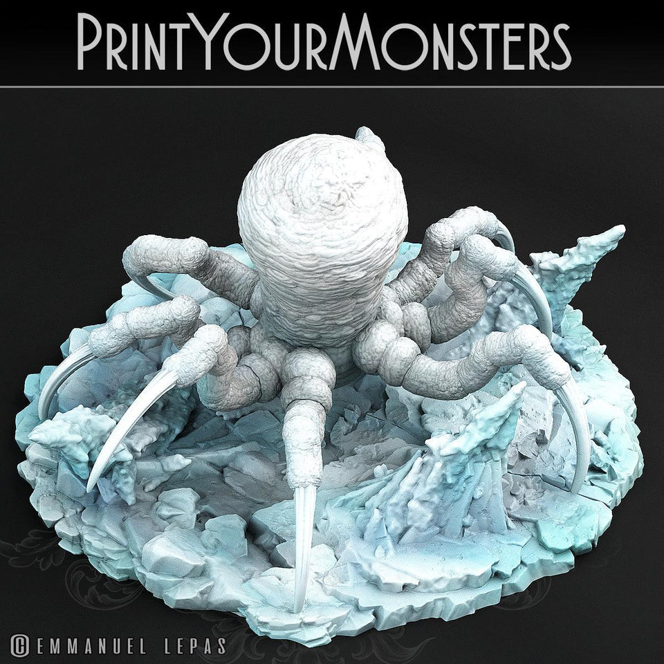 3D Printed Print Your Monsters Total Spiders Set 28mm - 32mm D&D Wargaming - Charming Terrain