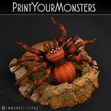 3D Printed Print Your Monsters Total Spiders Set 28mm - 32mm D&D Wargaming - Charming Terrain