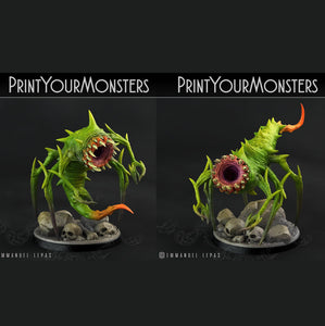 3D Printed Print Your Monsters Void Tyrant Worms Subterranean Terrors 28mm - 32mm D&D Wargaming - Charming Terrain