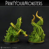 3D Printed Print Your Monsters Whipfang Vines Carniflora Jungle Predators 28mm - 32mm D&D Wargaming - Charming Terrain