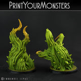 3D Printed Print Your Monsters Whipfang Vines Carniflora Jungle Predators 28mm - 32mm D&D Wargaming - Charming Terrain