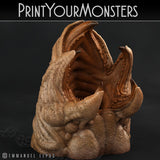 3D Printed Print Your Monsters Worms Subterranean Terrors 28mm - 32mm D&D Wargaming - Charming Terrain