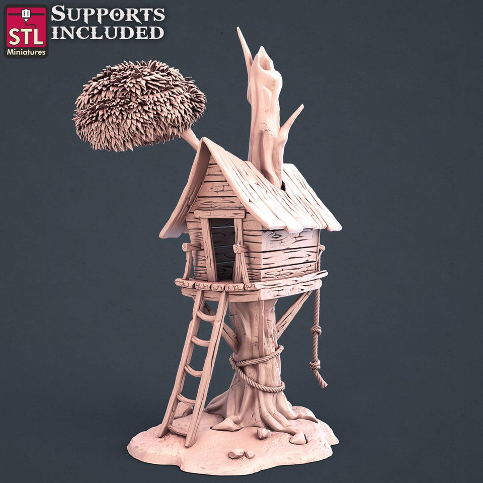 3D Printed STL Miniatures Townsfolks Vol 1 Set Fantasy NPC 2 | 28 - 32mm War Gaming D&D - Charming Terrain