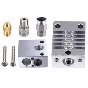 3D Printer Assembled CR10 Hotend Nozzle Heatsink Kit - 1.75mm .4mm - Charming Terrain